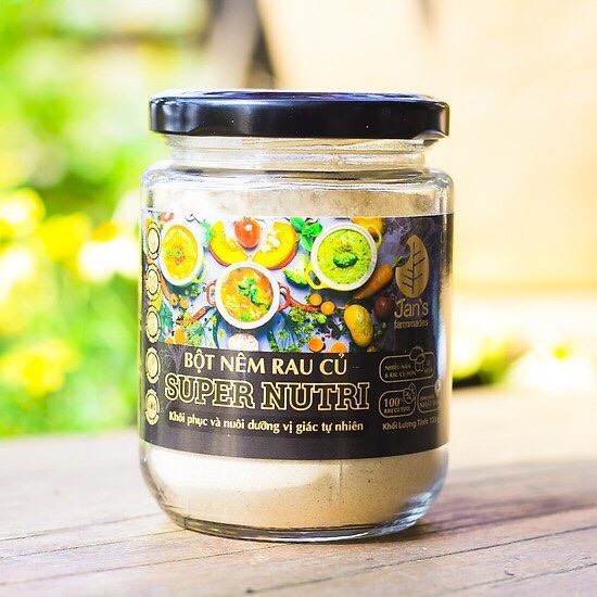 Bột Nêm Rau Củ Super Nutri 125gr - JAN'S